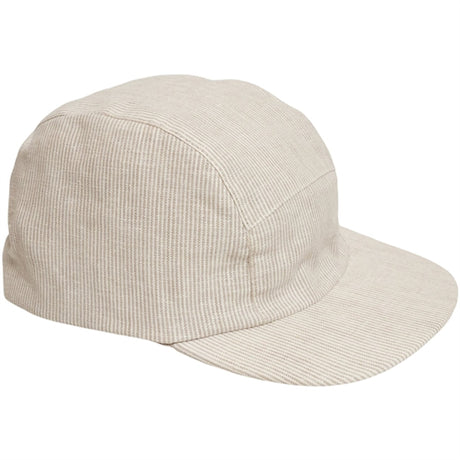 Huttelihut Lab Cap Mini Stripes Camel