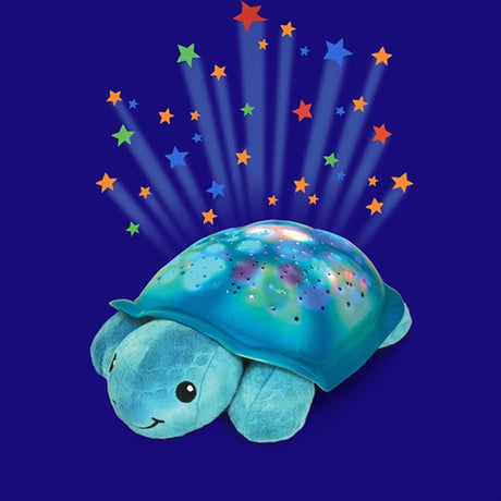 Cloud B Twinkling Twilight Turtle Night Light Aqua 2