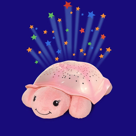 Cloud B Twinkling Twilight Turtle Night Light Pink 2