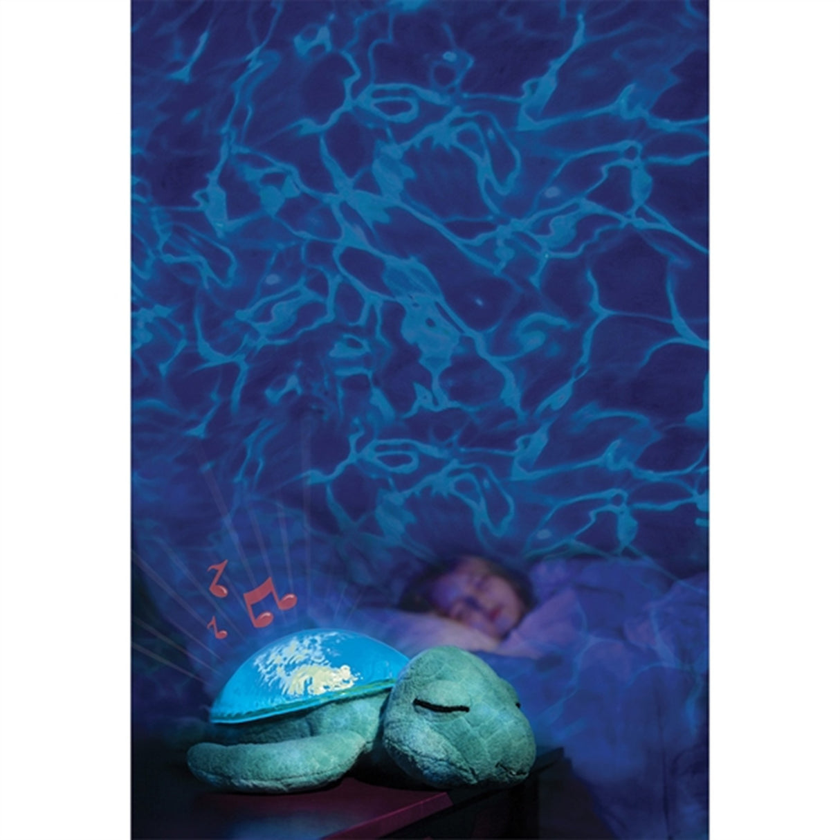 Cloud B Tranquil Turtle Night Light Aqua 2