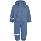 Celavi Rainsuit With Fleece China Blue