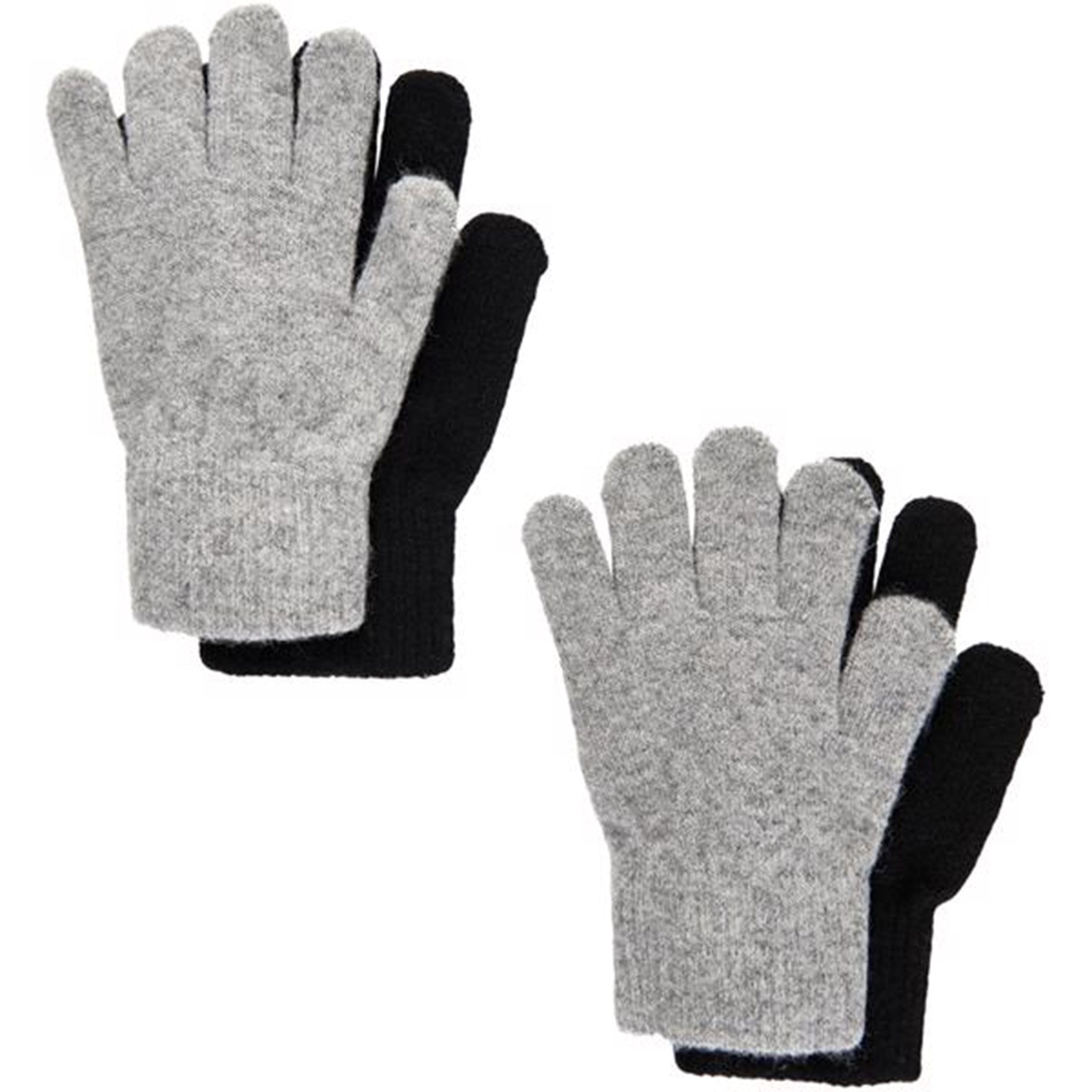CeLaVi Gloves Magic 2-Pack Grey 2