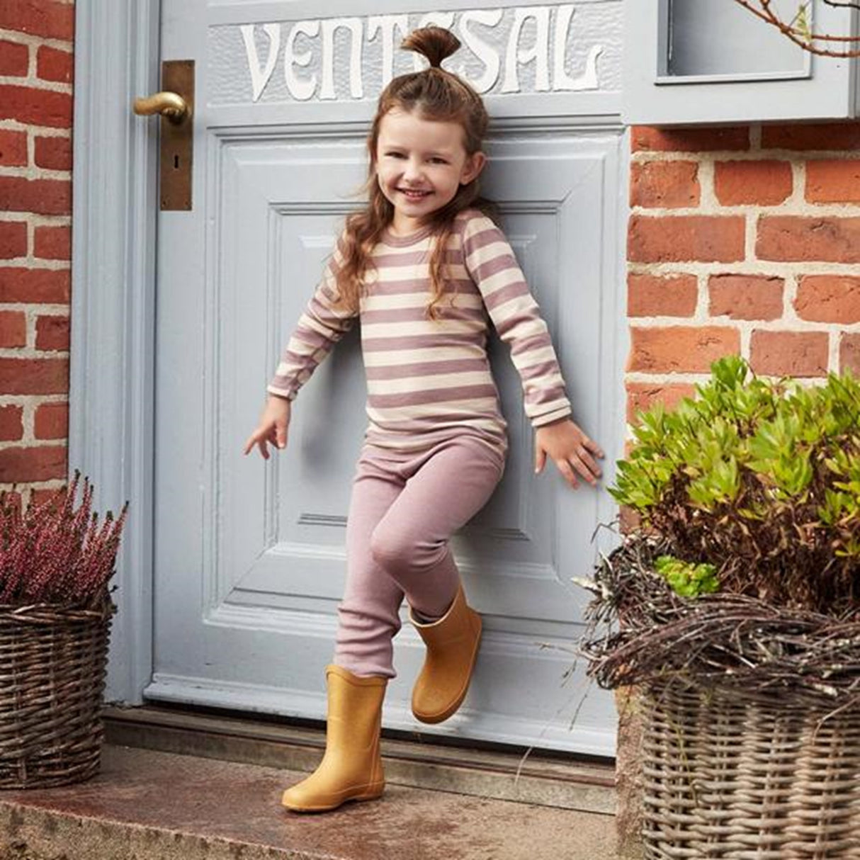 CeLaVi Wellies w. Glitter Pale Gold 4