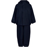 CeLaVi Rain Set Solid Fleece Navy