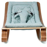 Charlie Crane Levo Baby Rocker Walnut Aruba Blue 5