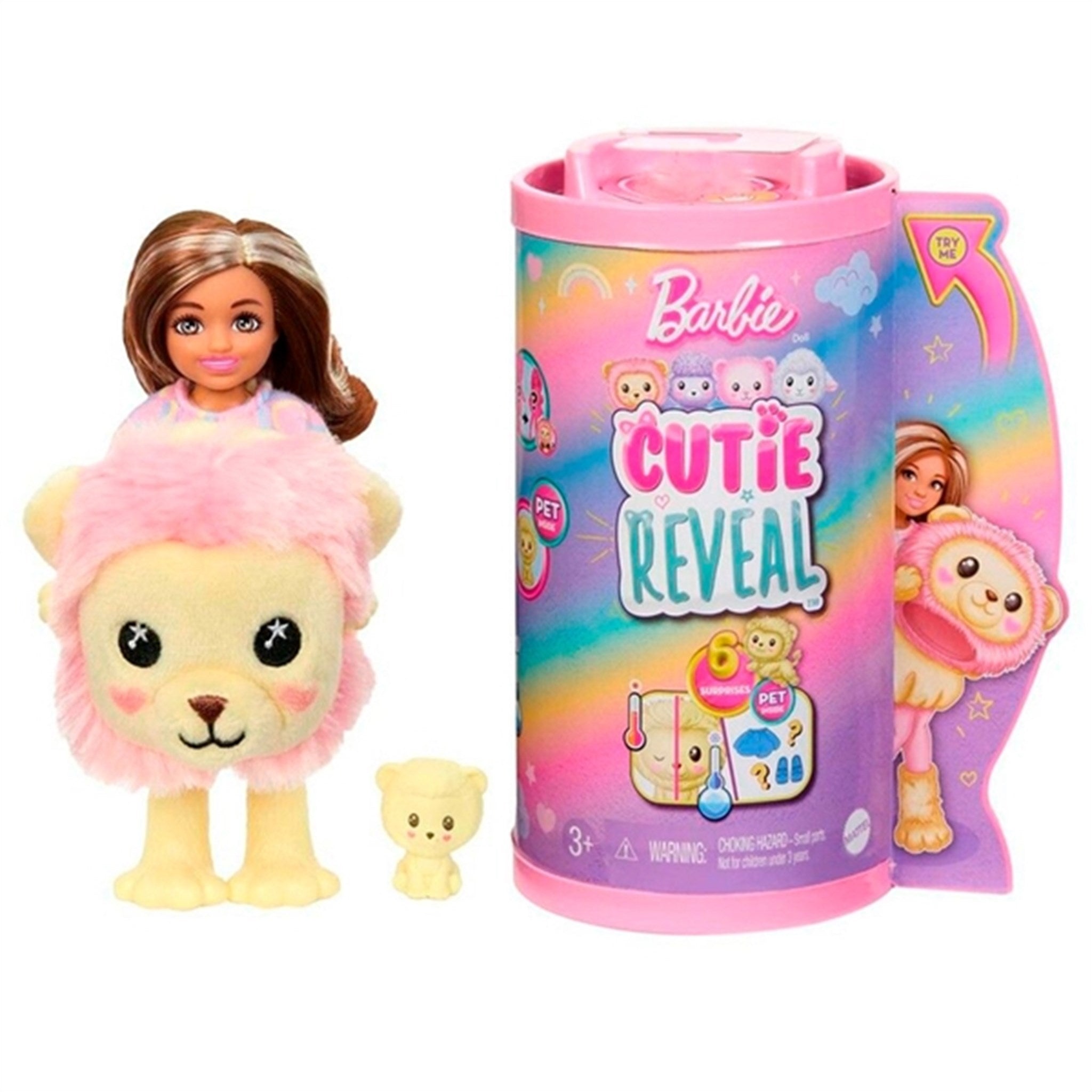 Barbie® Cutie Reveal Chelsea - Cozy Lion Tee