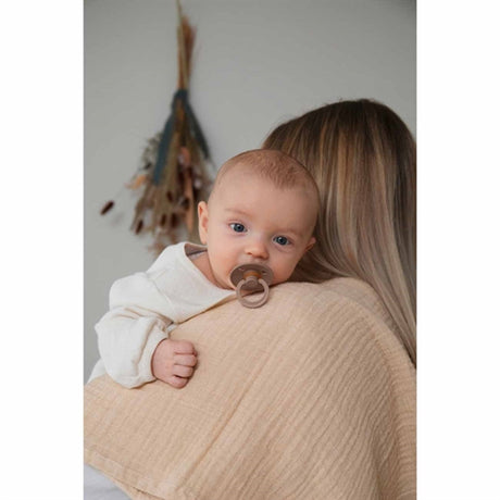 Bibs Colour Latex Pacifier 2-pack Round Mocha/Dark Oak