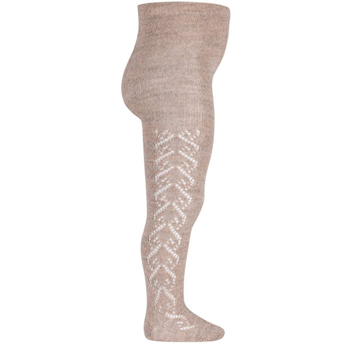 Cóndor Wool Openwork Tights Nougat