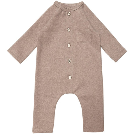 Huttelihut Cottey Baby Onesie Ash Rose