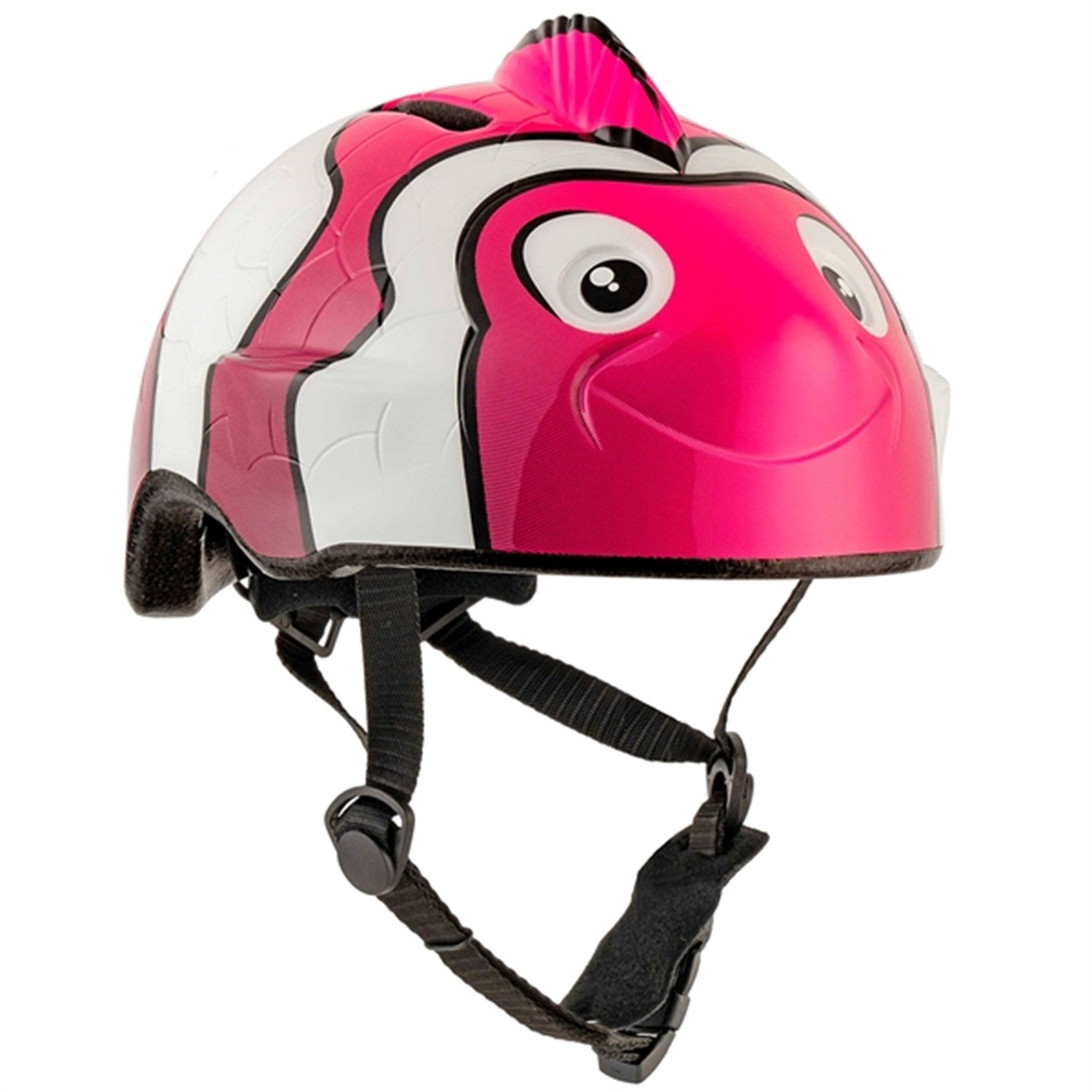 Crazy Safety Fish Bicycle Helmet Pink