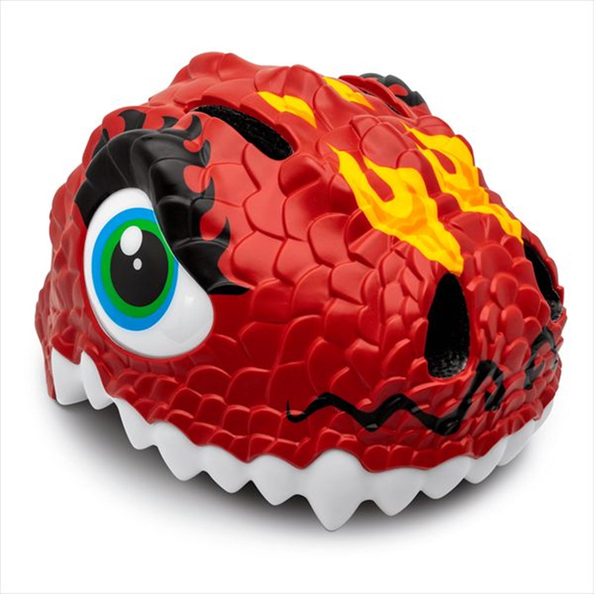 Crazy Safety Chinese Dragon Bicycle Helmet Red