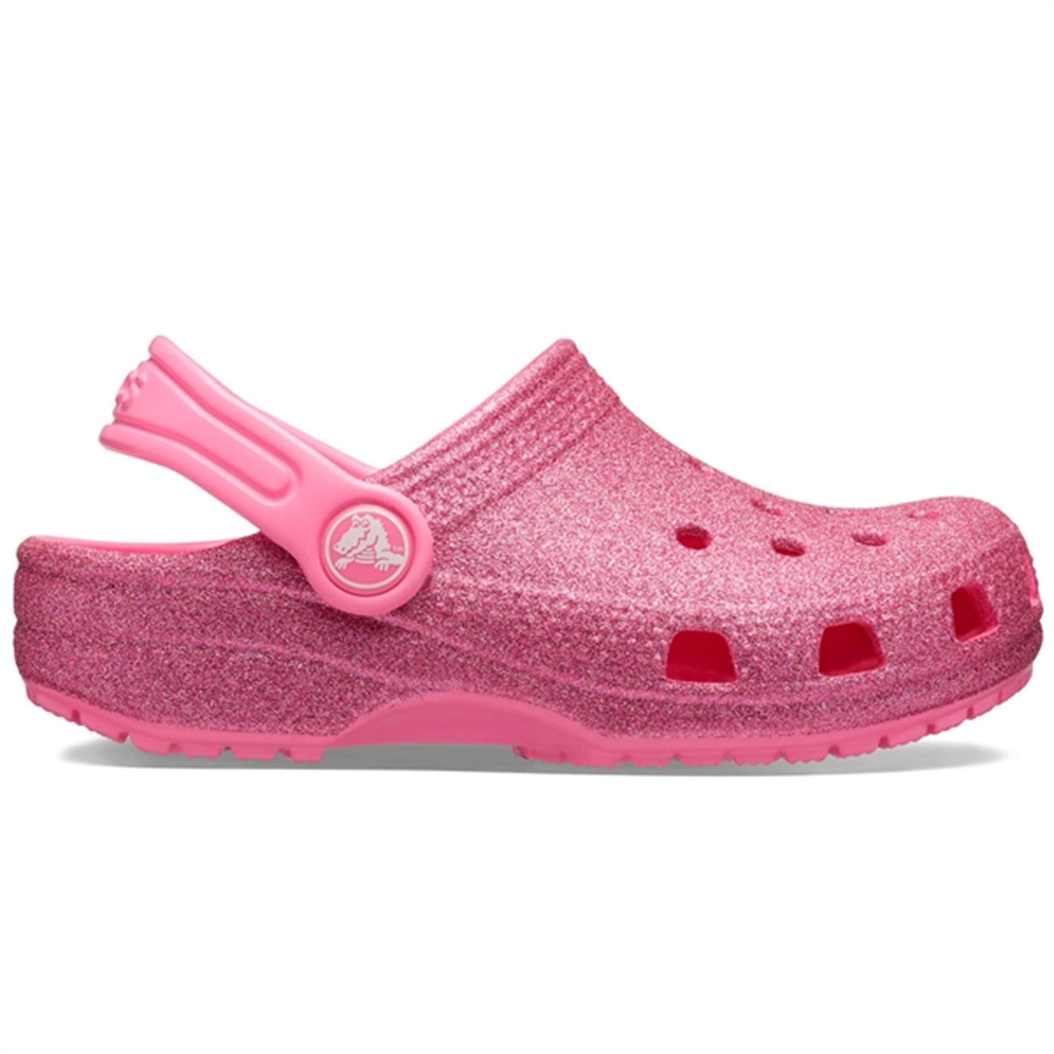 Crocs Classic Glitter Clog Pink Lemonade