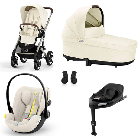 Cybex Bundle Talos Seashell Beige (Taupe Frame) +