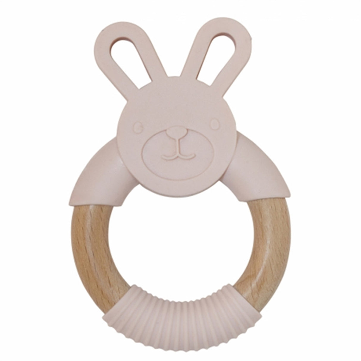 BONTON Rose Silicone Bunny Teether