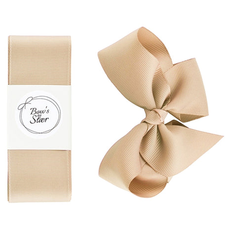 Bow's by Stær Christening Ribbon Beige