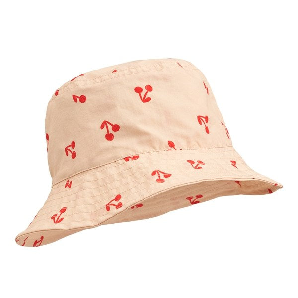 Liewood Damon Printed Bucket Hat Cherries / Apple Blossom