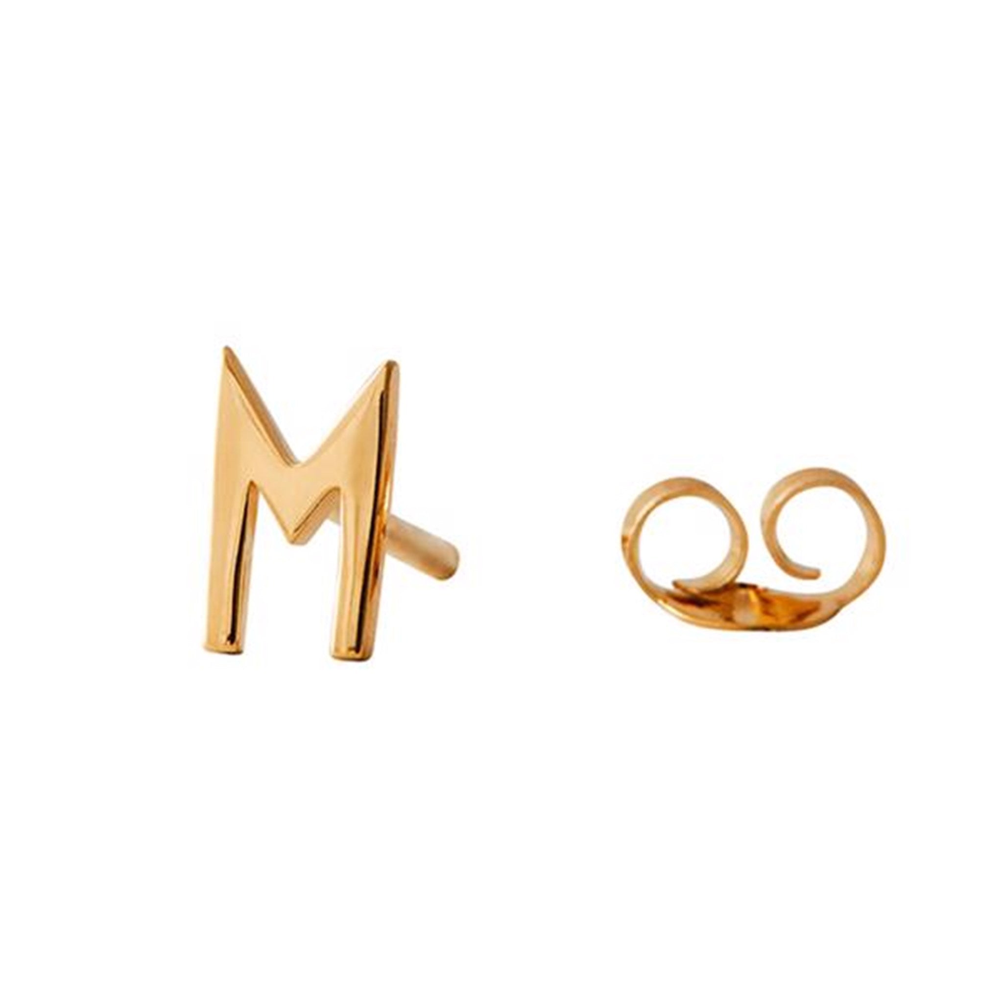 Design Letters Archetype Earring GOLD Plated 4