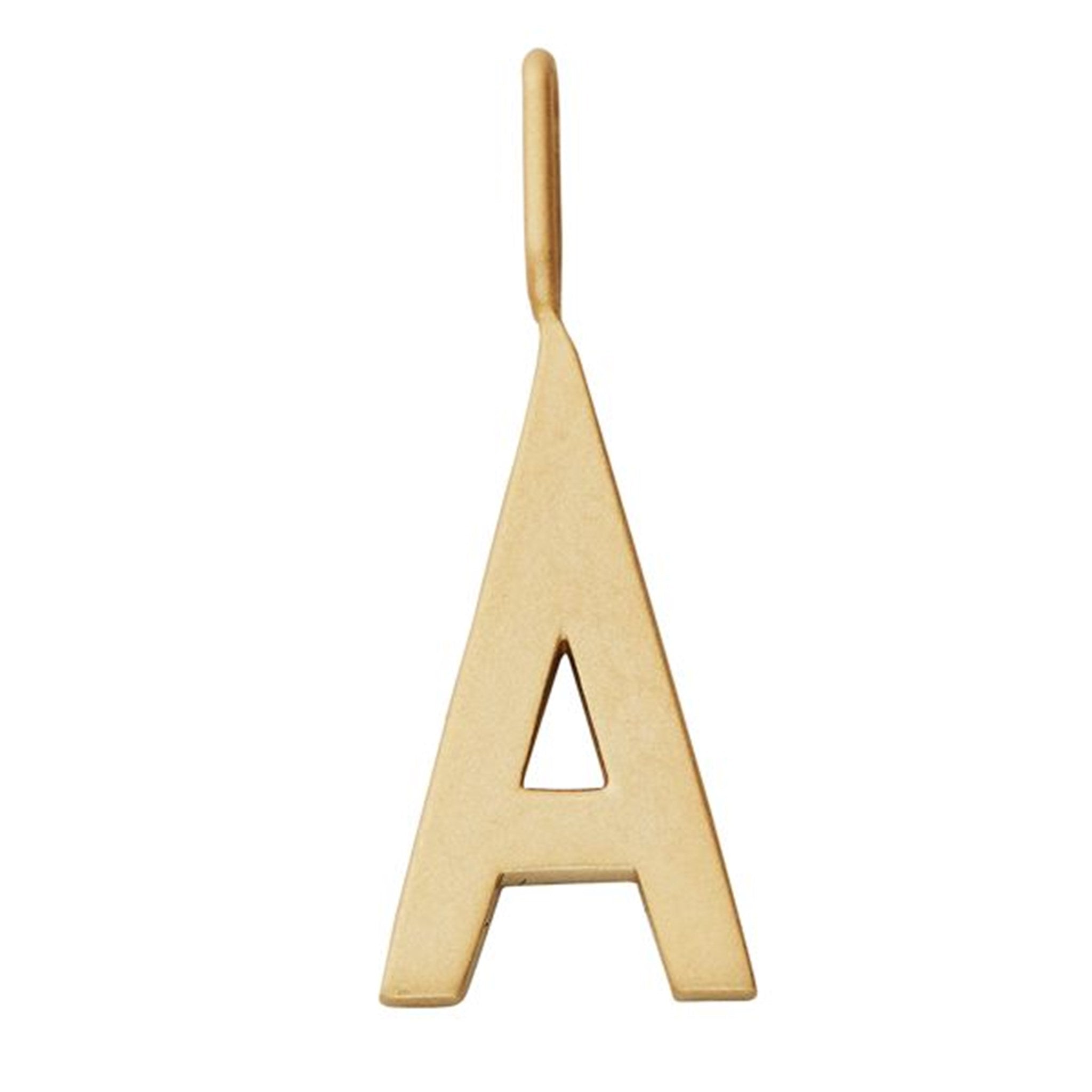 Design Letters Archetype Large Charm GOLD Plated