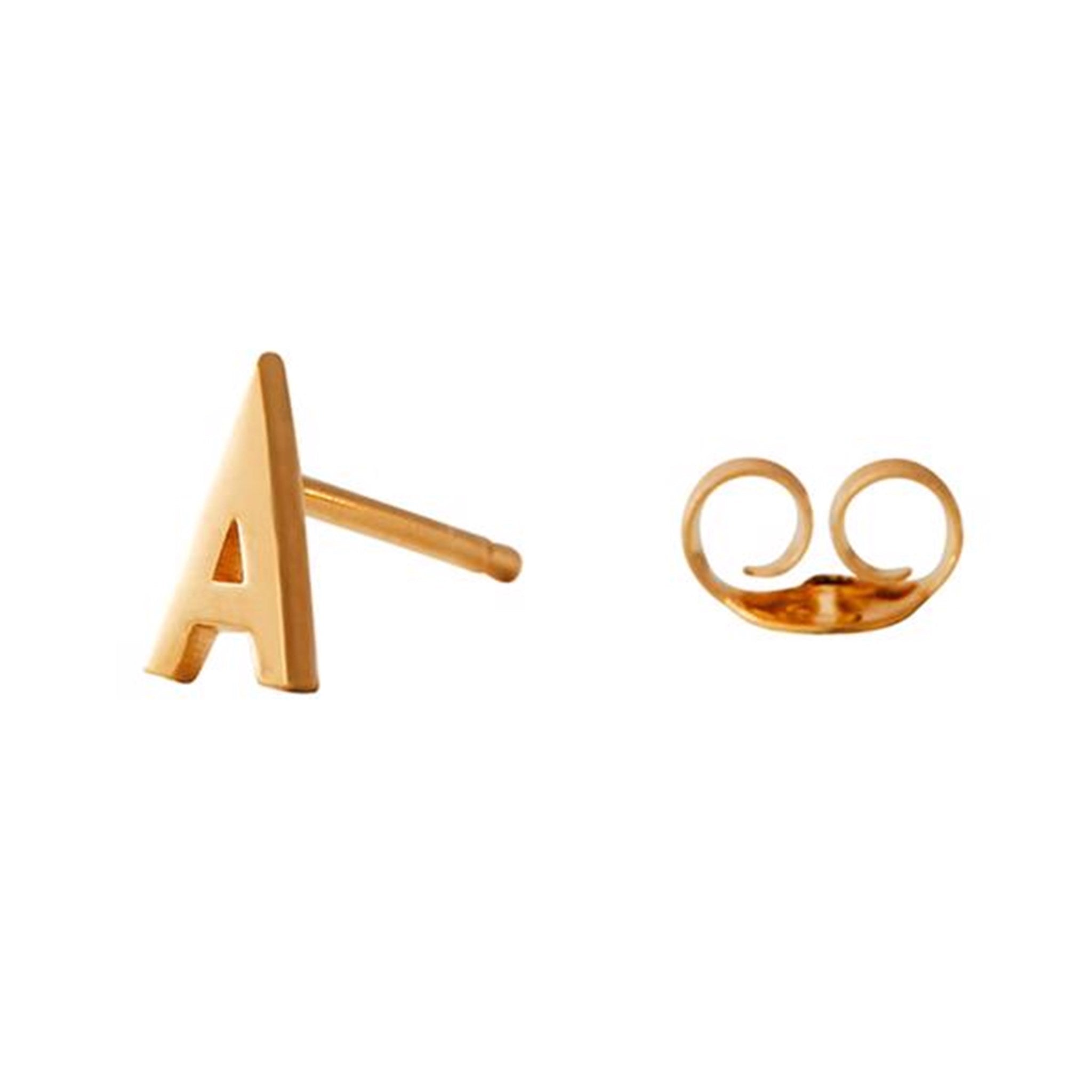 Design Letters Archetype Earring GOLD Plated