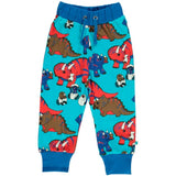 Småfolk Blue Atoll Dinosaur Sweatpants