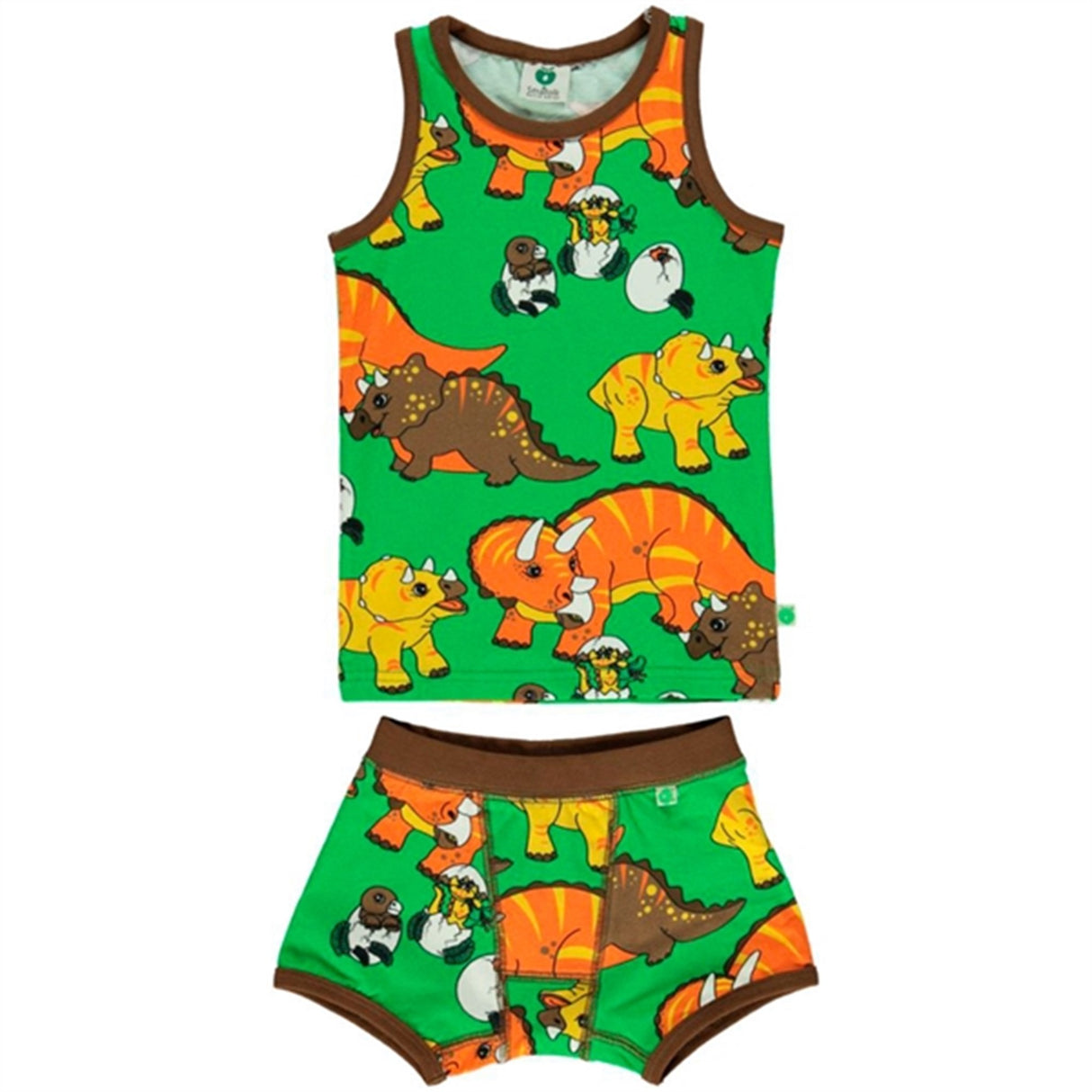 Småfolk Green Dinosaur Underwear