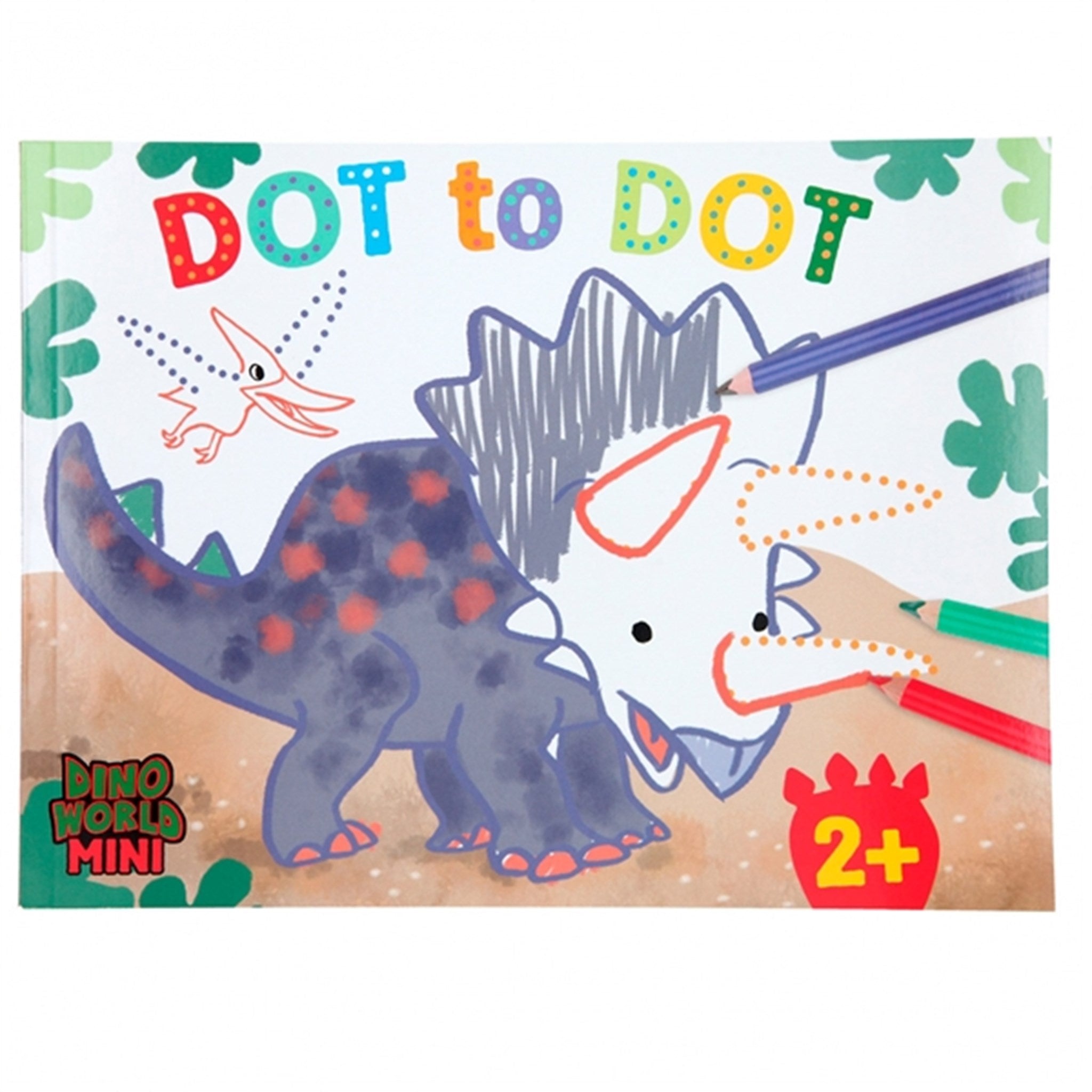 Dino World Connect the Dots Drawing Book Mini Dino