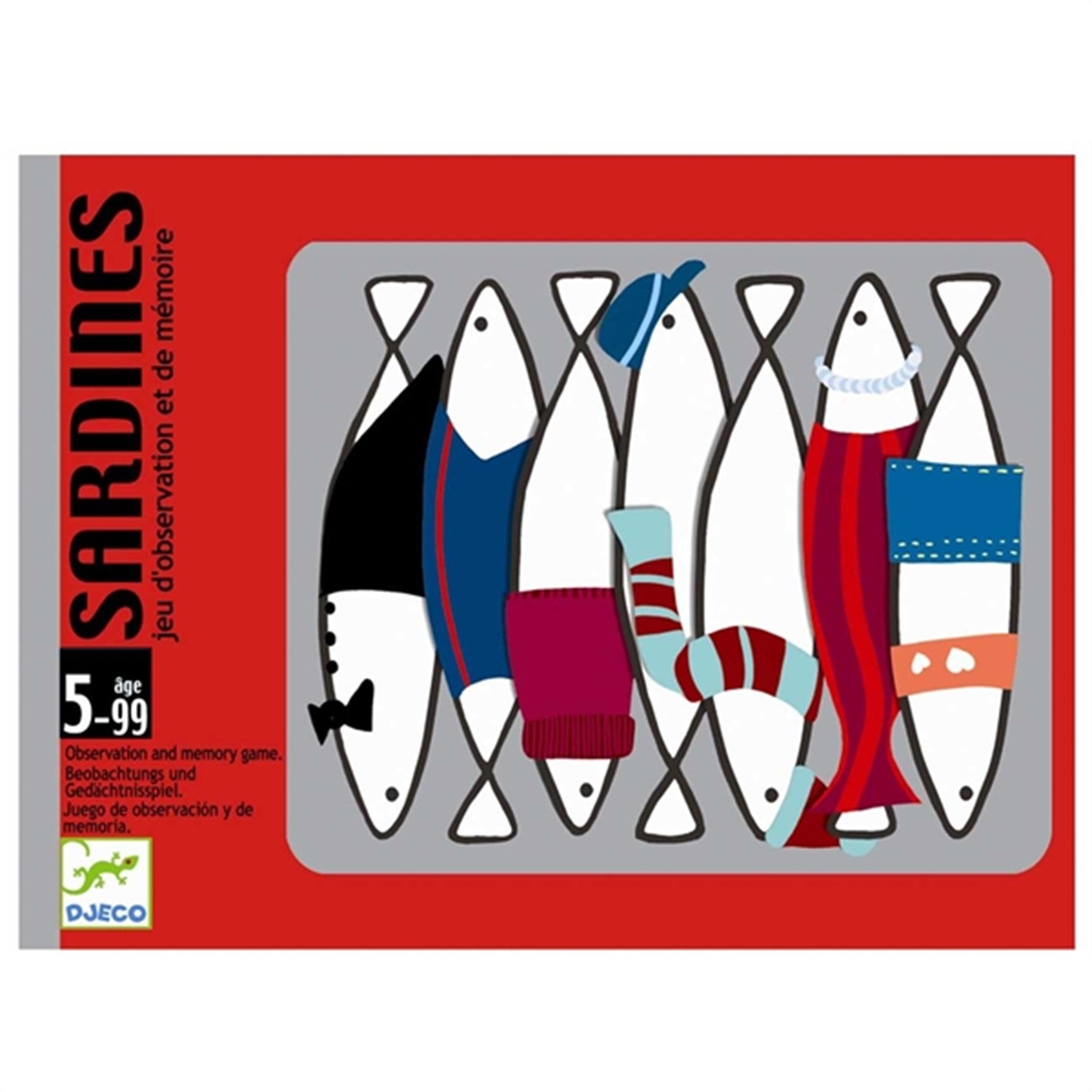 Djeco Card Game Sardines