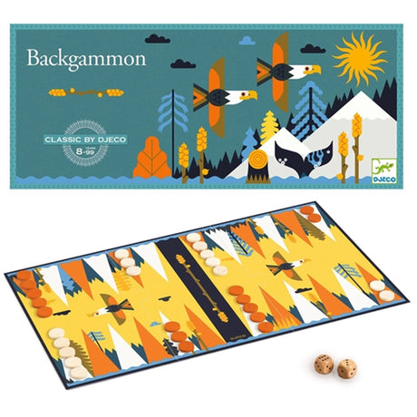 Djeco Classic Game Backgammon