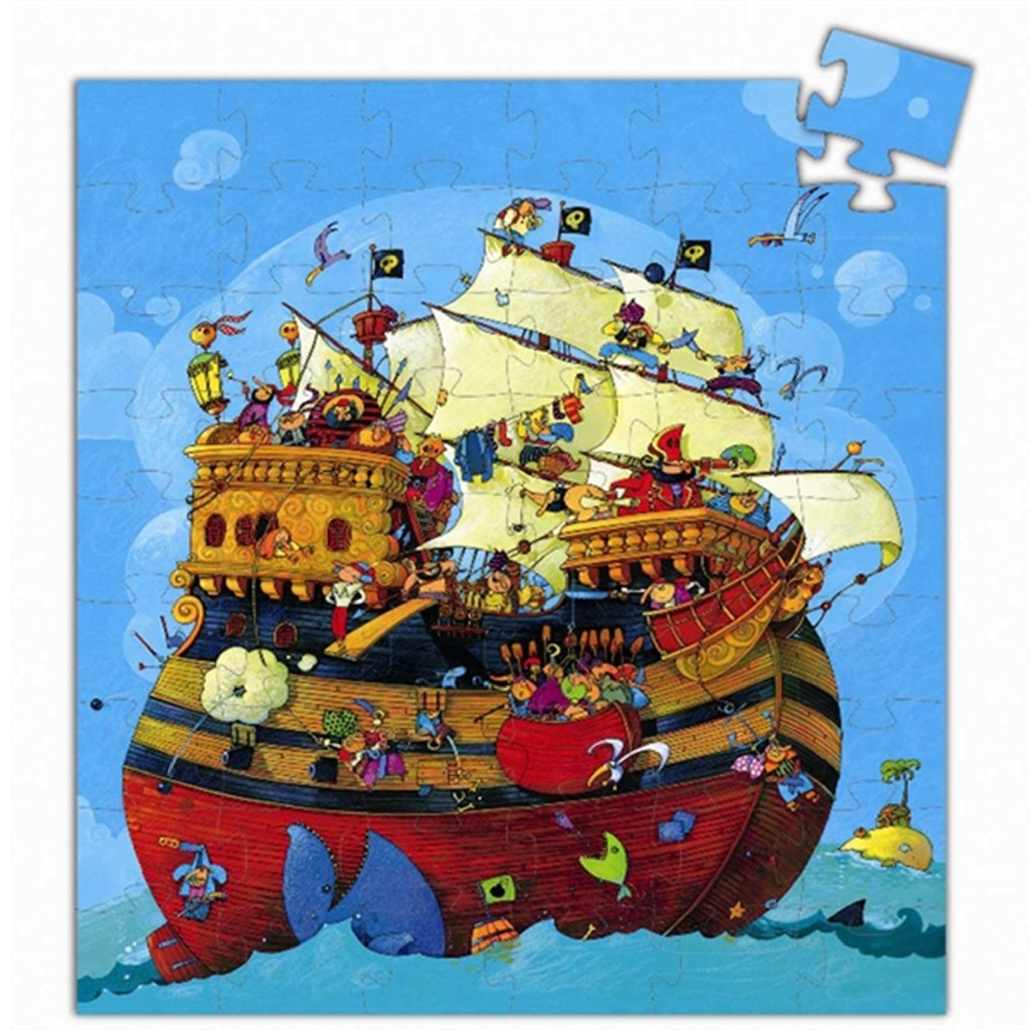Djeco Puzzle Pirate Ship 2