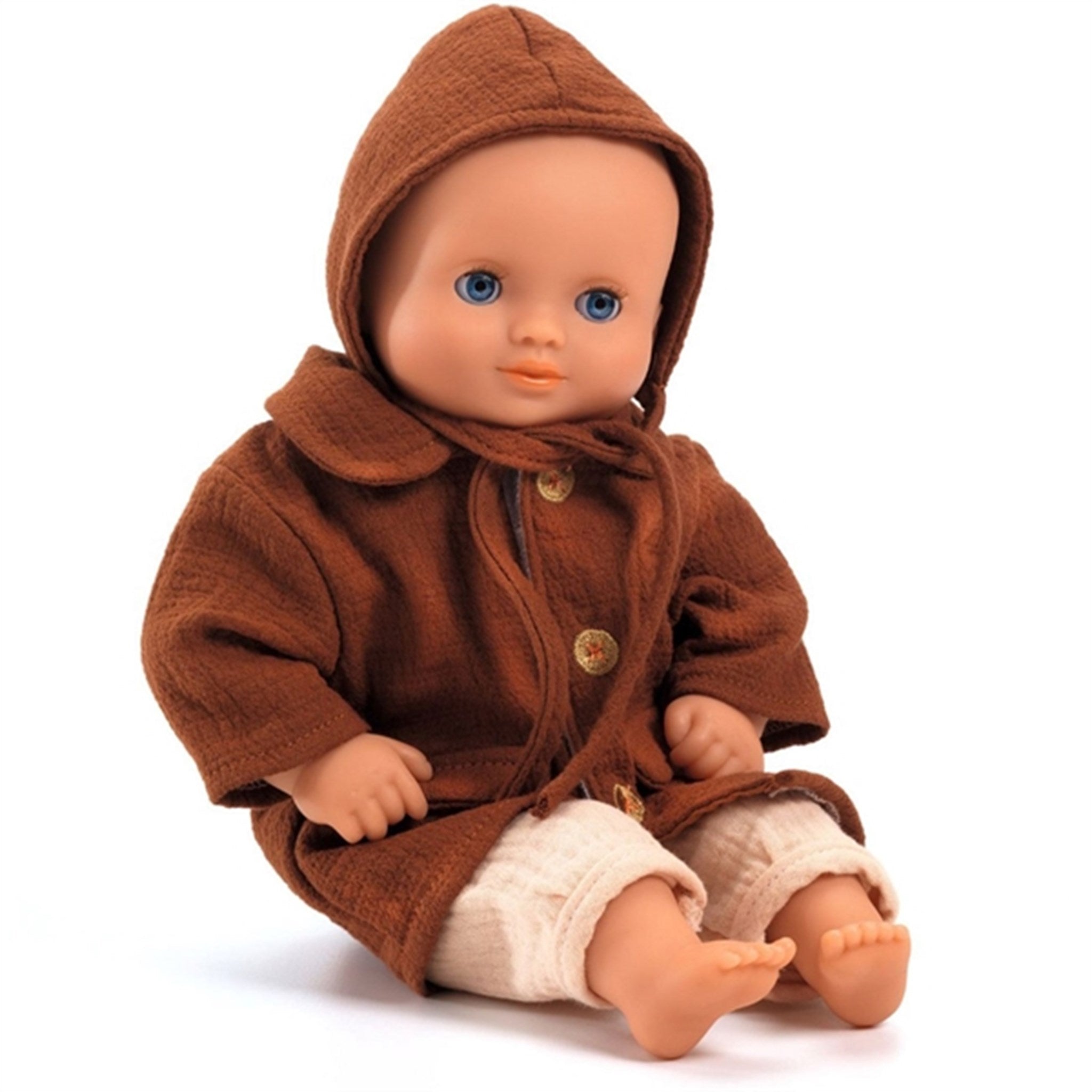 Djeco Pomea Doll Clothes Coat And Hat 2