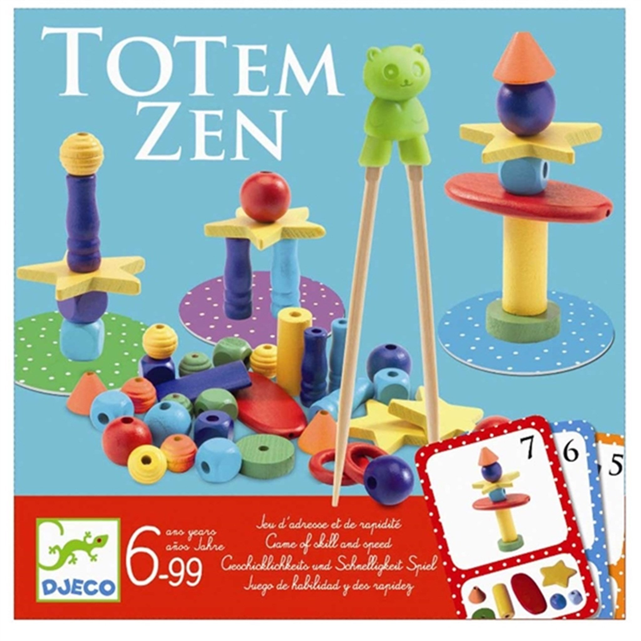 Djeco Game Totem Zen