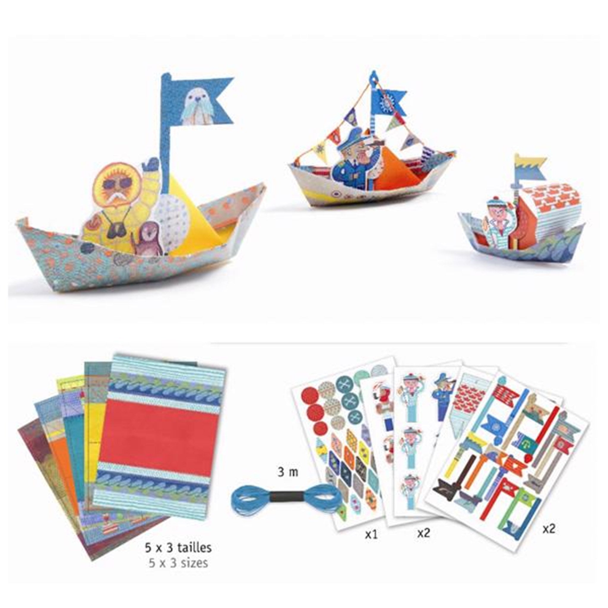 Djeco Origami Boats 2