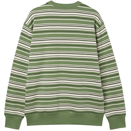 Dickies Westover Stripe Sweat Dark Ivy 2