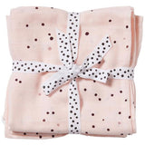 Done by Deer Burb Cloth 2-pack Dreamy Dots Powder