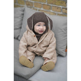 Huttelihut Pram Suit Wool Pooh Sand 2