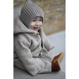 Huttelihut Pram Suit Wool Pooh Sand 5