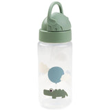 Done by Deer Straw Bottle Happy Clouds Green 6