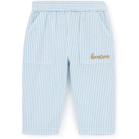 BONTON Rayure Bleue Baby Pants