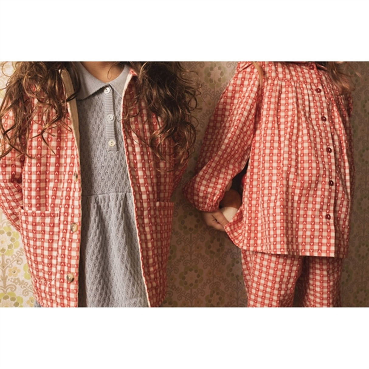 Flöss Ally Shirt Heart Gingham 4