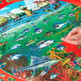 Eeboo Puzzle 500 Pieces - Fish and Boats 2