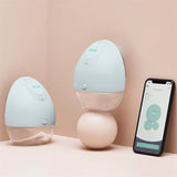 Elvie Breast Pump Double White 5