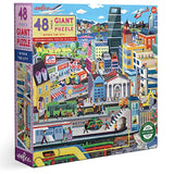 Eeboo Jumbo Puzzle 48 Pieces - The City 2