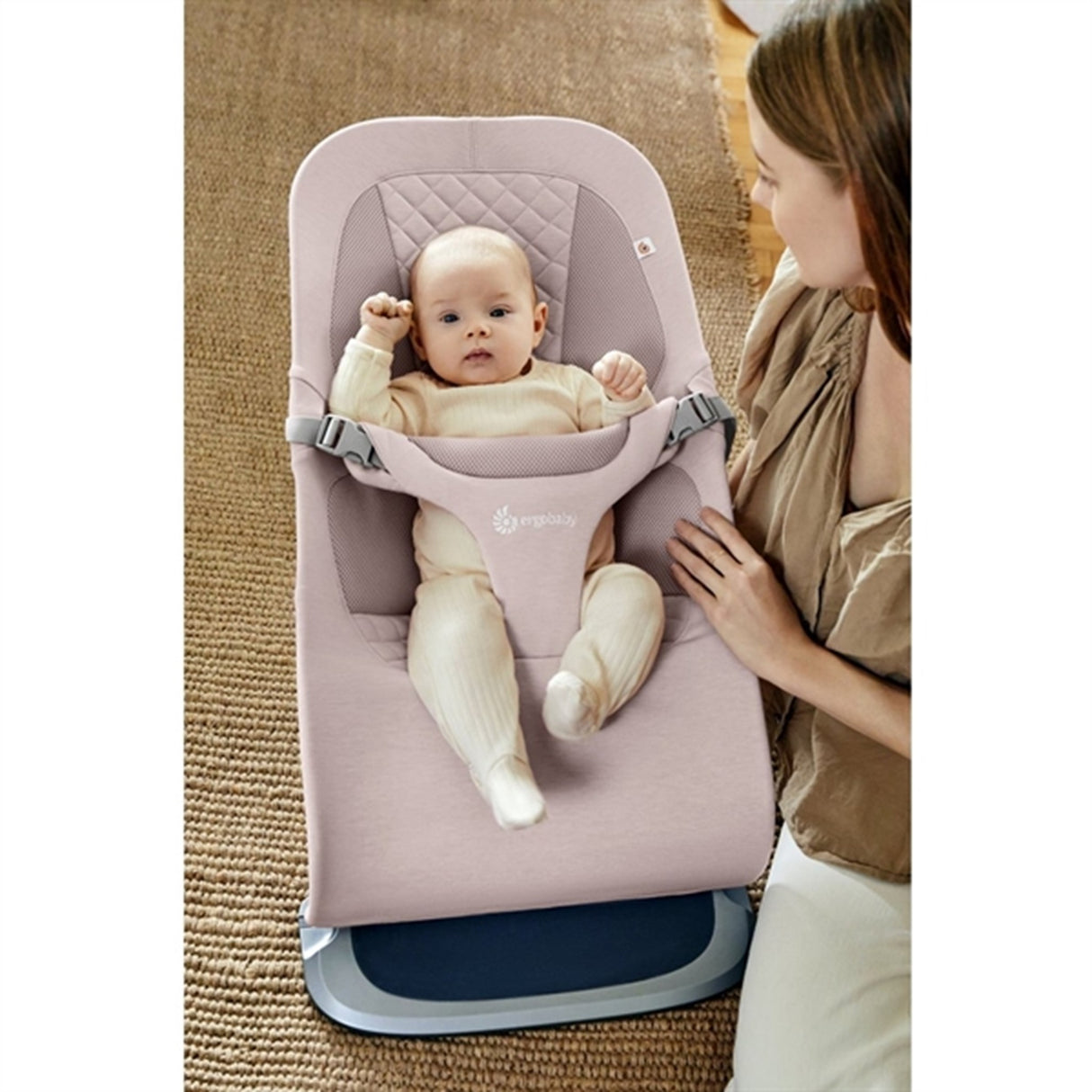 Ergobaby Evolve 3-in-1 Bouncer Blush Pink 4