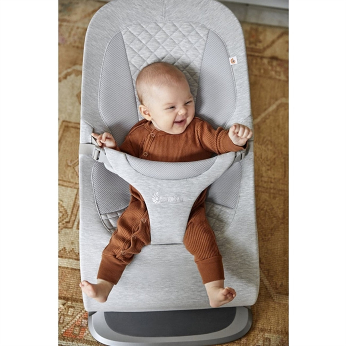 Ergobaby Evolve 3-in-1 Bouncer Light Grey 3