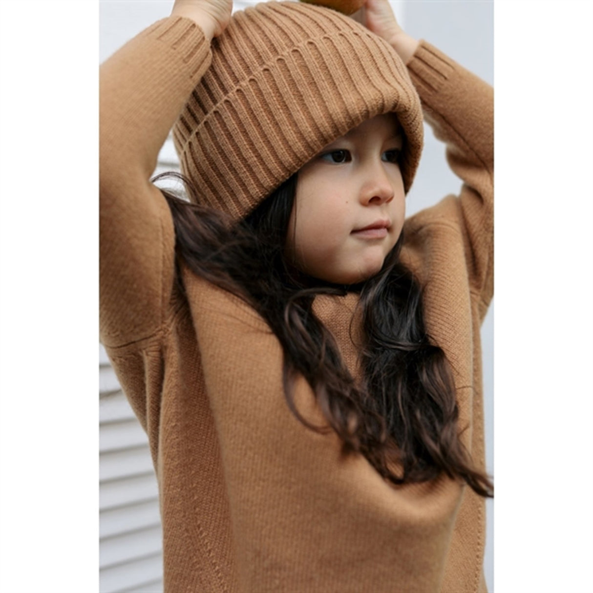 HOLMM Camel Ewii Wool Knit Jumper 9