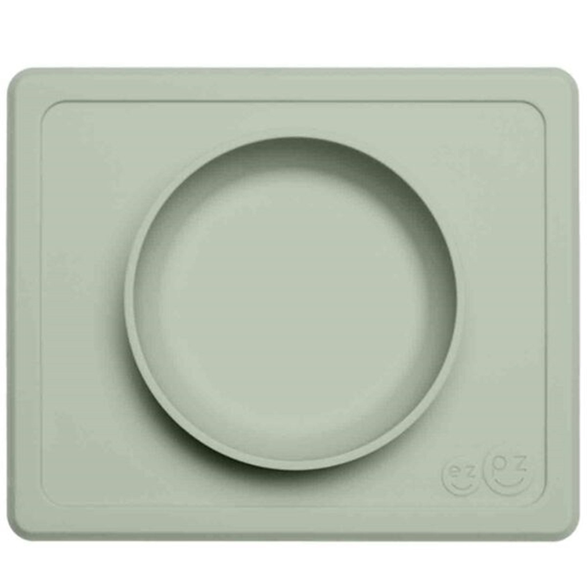 EZPZ Happy Mini Bowl Placemat + Bowl in One Green