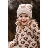 Fliink Amphora Sheep Pattern Star Beanie 3