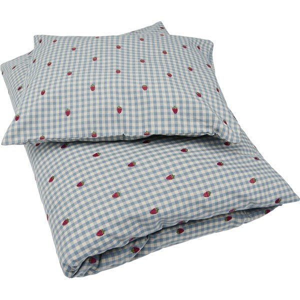 Flöss Polly Bedding Berry/Blue Gingham