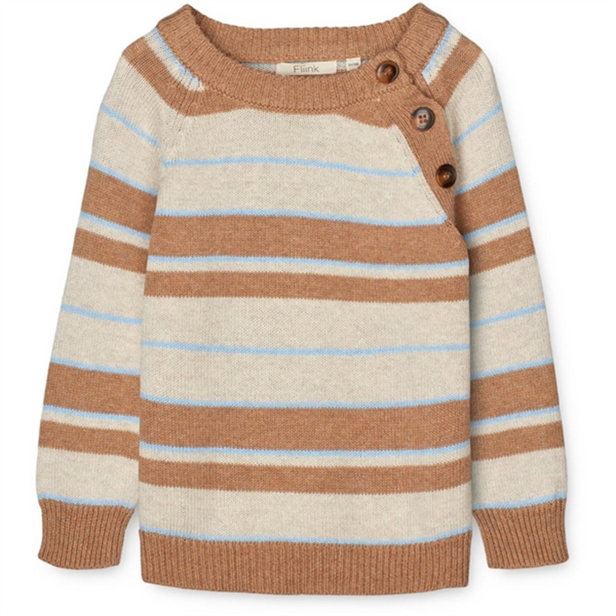 Fliink Tigers Eye Multi Stripe Bon Pullover