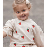 Fliink Sandshell/High Risk Red Strawberry Favo Embr. Knitted Dress 6